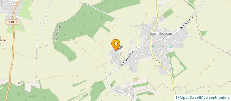 localisation de l'entreprise CLEM  SAINT-FUSCIEN