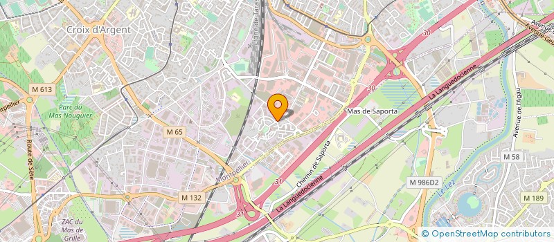 localisation de l'entreprise CLEM à MONTPELLIER