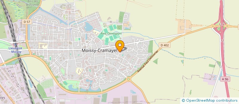 localisation de l'entreprise CLEM  MOISSY-CRAMAYEL