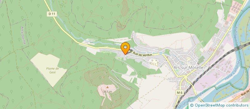 localisation de l'entreprise CLEM  JOUY-AUX-ARCHES