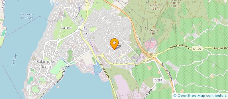 localisation de l'entreprise CLEM  BALARUC-LES-BAINS