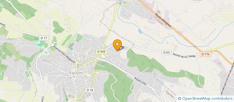 localisation de l'entreprise CLEM  EGUILLES