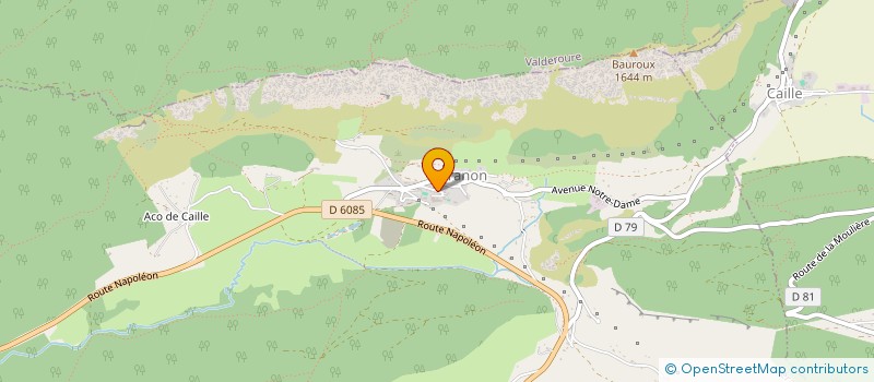 localisation de l'entreprise CLEM  SERANON