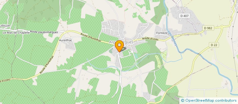 localisation de l'entreprise CLEM  ARPAILLARGUES-ET-AUREILLAC