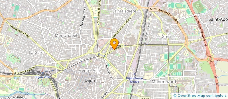 localisation de l'entreprise CLEM à DIJON