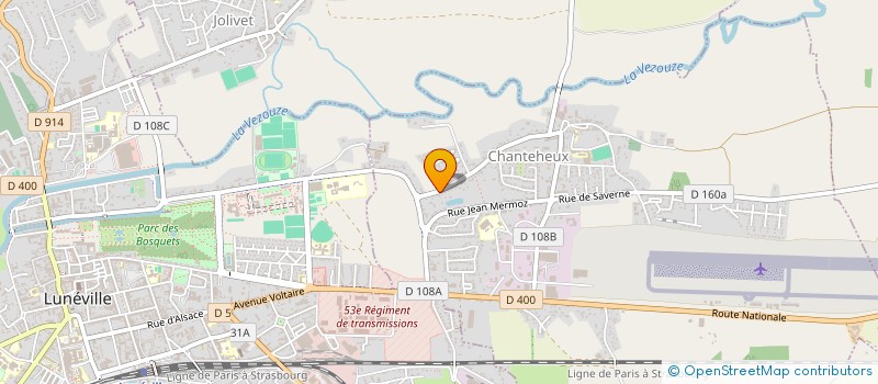 localisation de l'entreprise CLEM  CHANTEHEUX