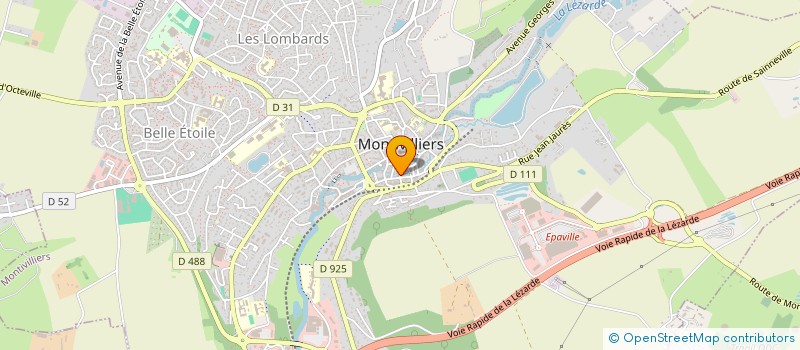 localisation de l'entreprise CLEM à MONTIVILLIERS