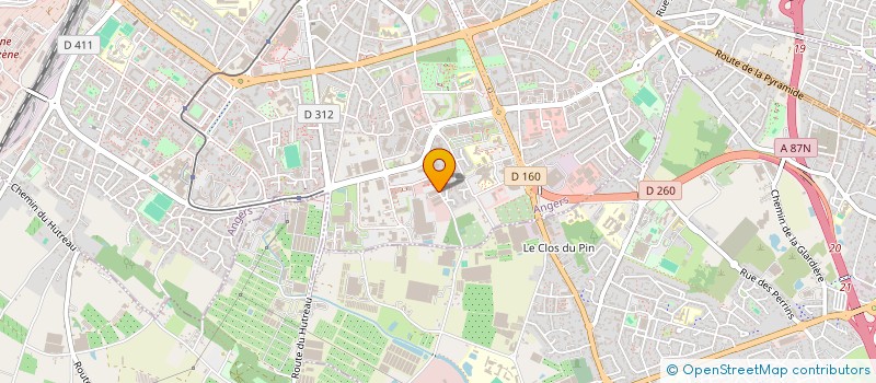 localisation de l'entreprise CLEM.A à ANGERS