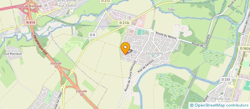 localisation de l'entreprise CLEM&DAD  LOUVIGNY