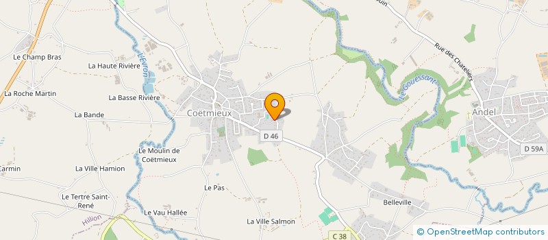 localisation de l'entreprise CLEM DIFFUSION à LAMBALLE-ARMOR