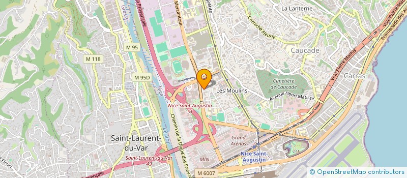 localisation de l'entreprise CLEM DRIVER  NICE