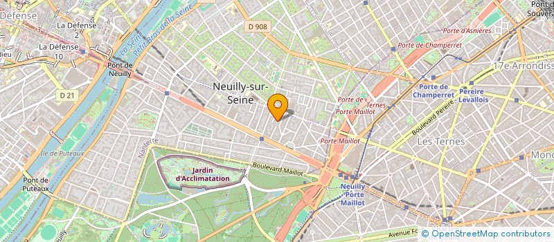 localisation de l'entreprise CLEM-E à NEUILLY-SUR-SEINE