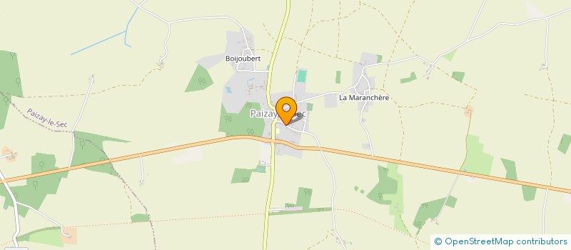 localisation de l'entreprise CLEM FAMILY SIX  PAIZAY-LE-SEC