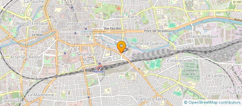 localisation de l'entreprise CLEM IMMO  RENNES
