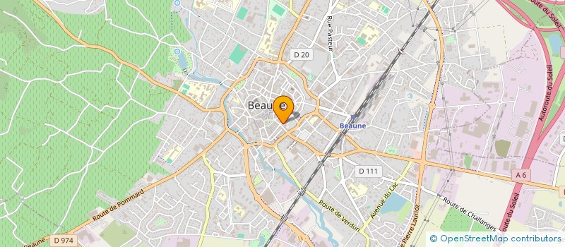 localisation de l'entreprise CLEM INVEST à BEAUNE
