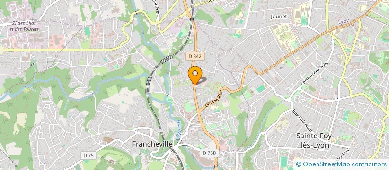 localisation de l'entreprise CLEM'INVEST  FRANCHEVILLE