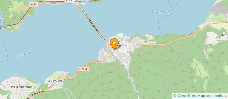 localisation de l'entreprise CLEM INVEST  SAVINES-LE-LAC