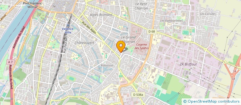 localisation de l'entreprise CLEM INVEST  VALENCE