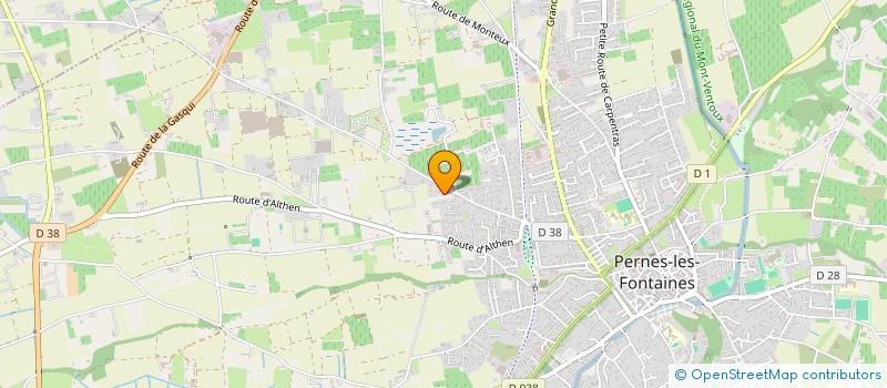 localisation de l'entreprise CLEM INVEST  PERNES-LES-FONTAINES