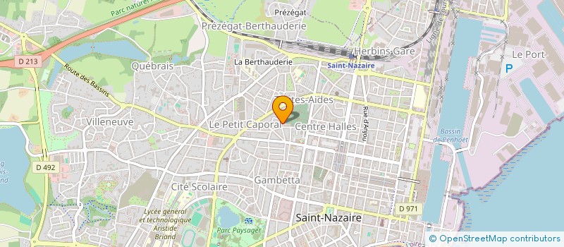 localisation de l'entreprise CLEM-NEIGE  SAINT-NAZAIRE