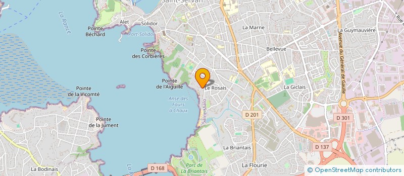 localisation de l'entreprise CLEM PARTICIPATIONS à SAINT-MALO