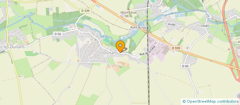 localisation de l'entreprise CLEM PRO NETTOYAGE  DUISANS