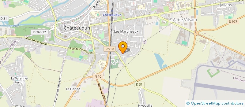 localisation de l'entreprise CLEM'REST SARL à CHATEAUDUN