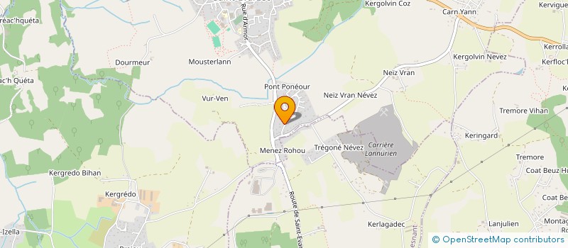 localisation de l'entreprise CLEM'S  SAINT-EVARZEC