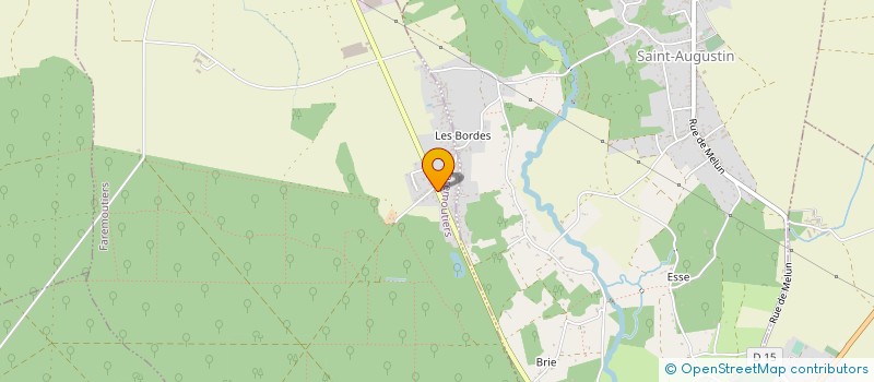 localisation de l'entreprise CLEM'S BLEUE  FAREMOUTIERS