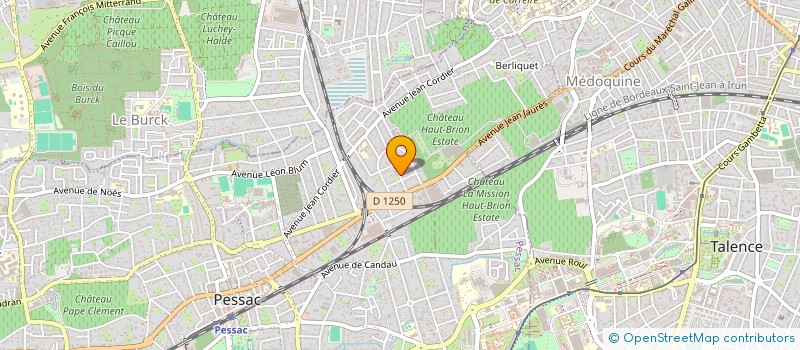 localisation de l'entreprise CLEM SOLAIRE  PESSAC