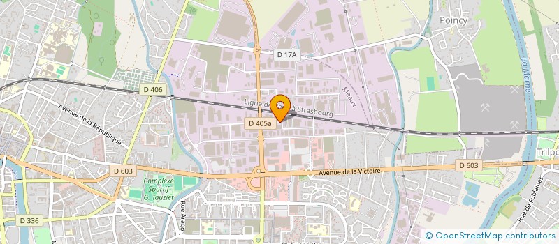 localisation de l'entreprise CLEMA  MEAUX