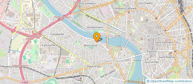 localisation de l'entreprise CLEMA  TOULOUSE