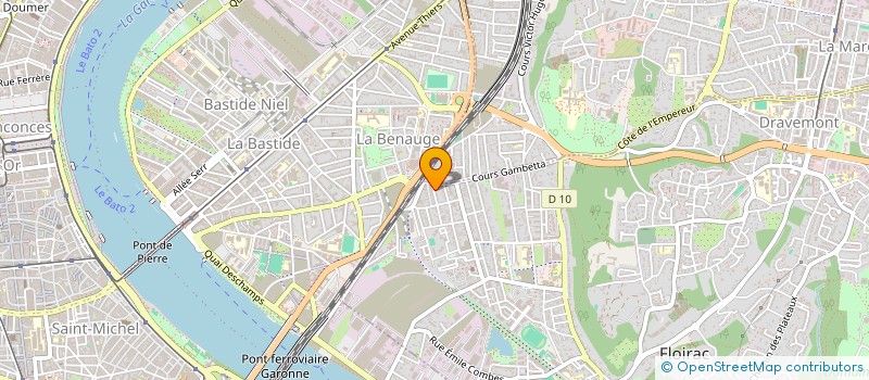 localisation de l'entreprise CLEMA CONSEIL  FLOIRAC