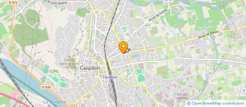 localisation de l'entreprise CLEMAD IMMOBILIER  CAVAILLON