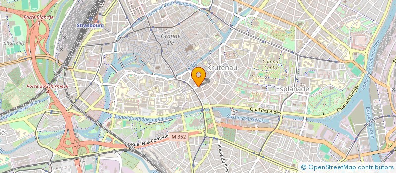 localisation de l'entreprise CLEMADAUR  STRASBOURG