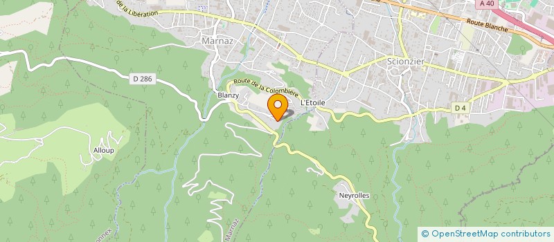 localisation de l'entreprise CLEMADEVIMMO  MARNAZ