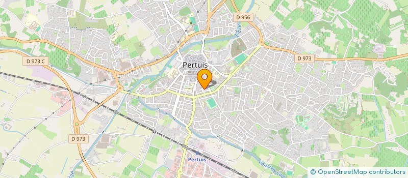 localisation de l'entreprise CLEMADIS à PERTUIS