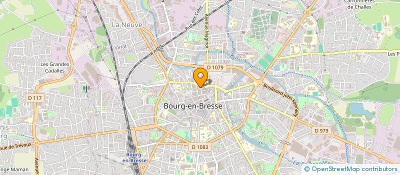 localisation de l'entreprise CLEMAFLEURS à BOURG-EN-BRESSE