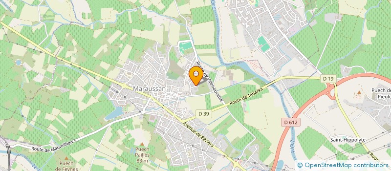 localisation de l'entreprise CLEMAIS  MARAUSSAN