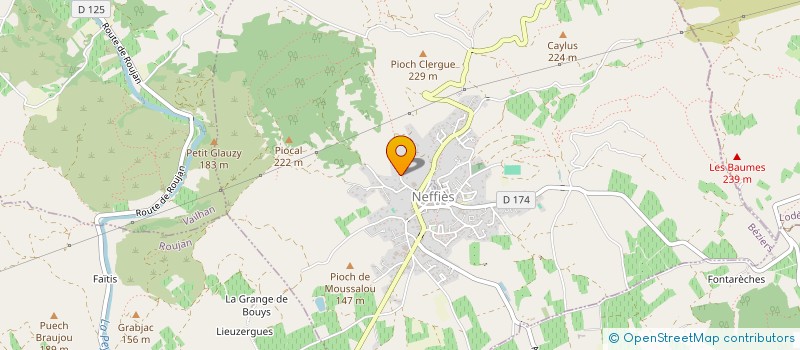 localisation de l'entreprise CLEMAJU  NEFFIES