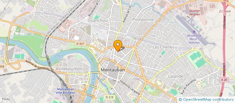 localisation de l'entreprise CLEMALEX  MONTAUBAN