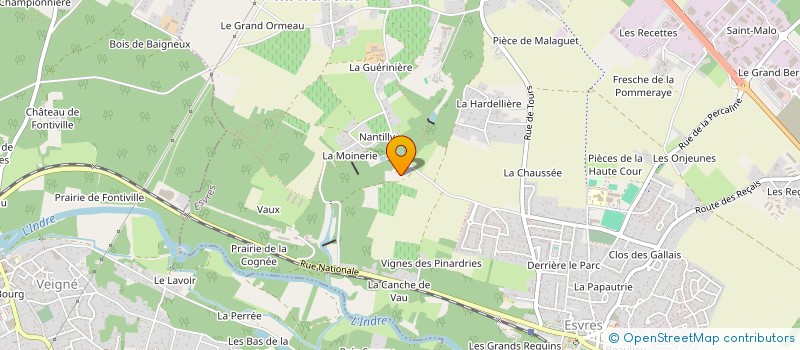 localisation de l'entreprise CLEMALI INVEST  ESVRES