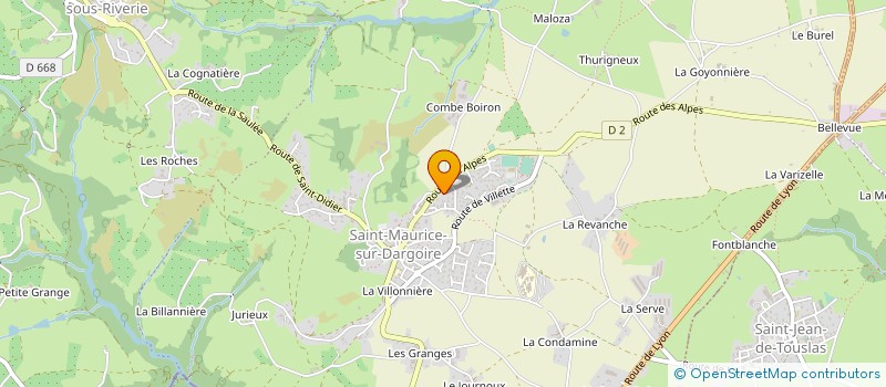 localisation de l'entreprise CLEMALICE  CHABANIERE