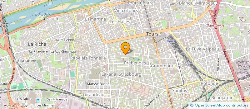 localisation de l'entreprise CLEMANE EXPRESS  TOURS