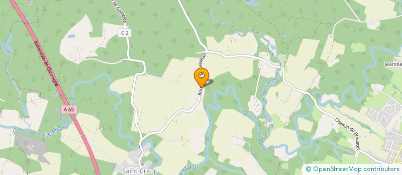 localisation de l'entreprise CLEMANJA  SAINT-CRICQ-VILLENEUVE