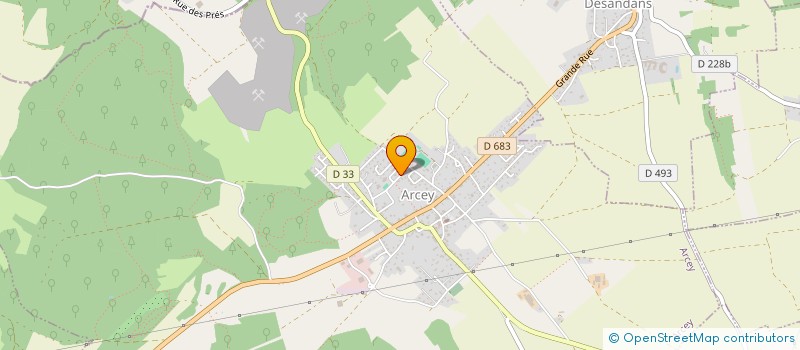 localisation de l'entreprise CLEMANO  ARCEY