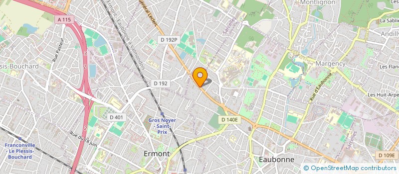 localisation de l'entreprise CLEMANOUCK à EAUBONNE