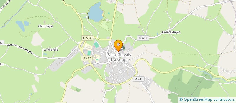 localisation de l'entreprise CLEMANT à SAINT-PAUL-DES-LANDES