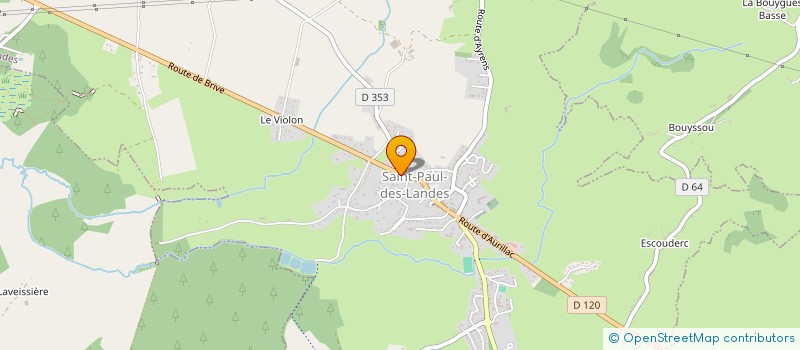 localisation de l'entreprise CLEMANT DISTRI à SAINT-PAUL-DES-LANDES