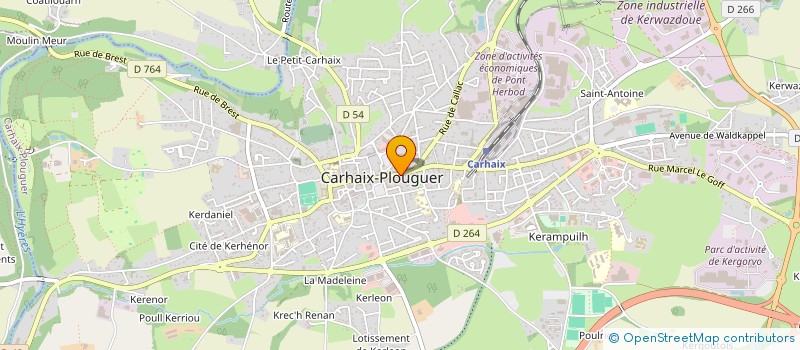 localisation de l'entreprise CLEMANTINE  FOUESNANT